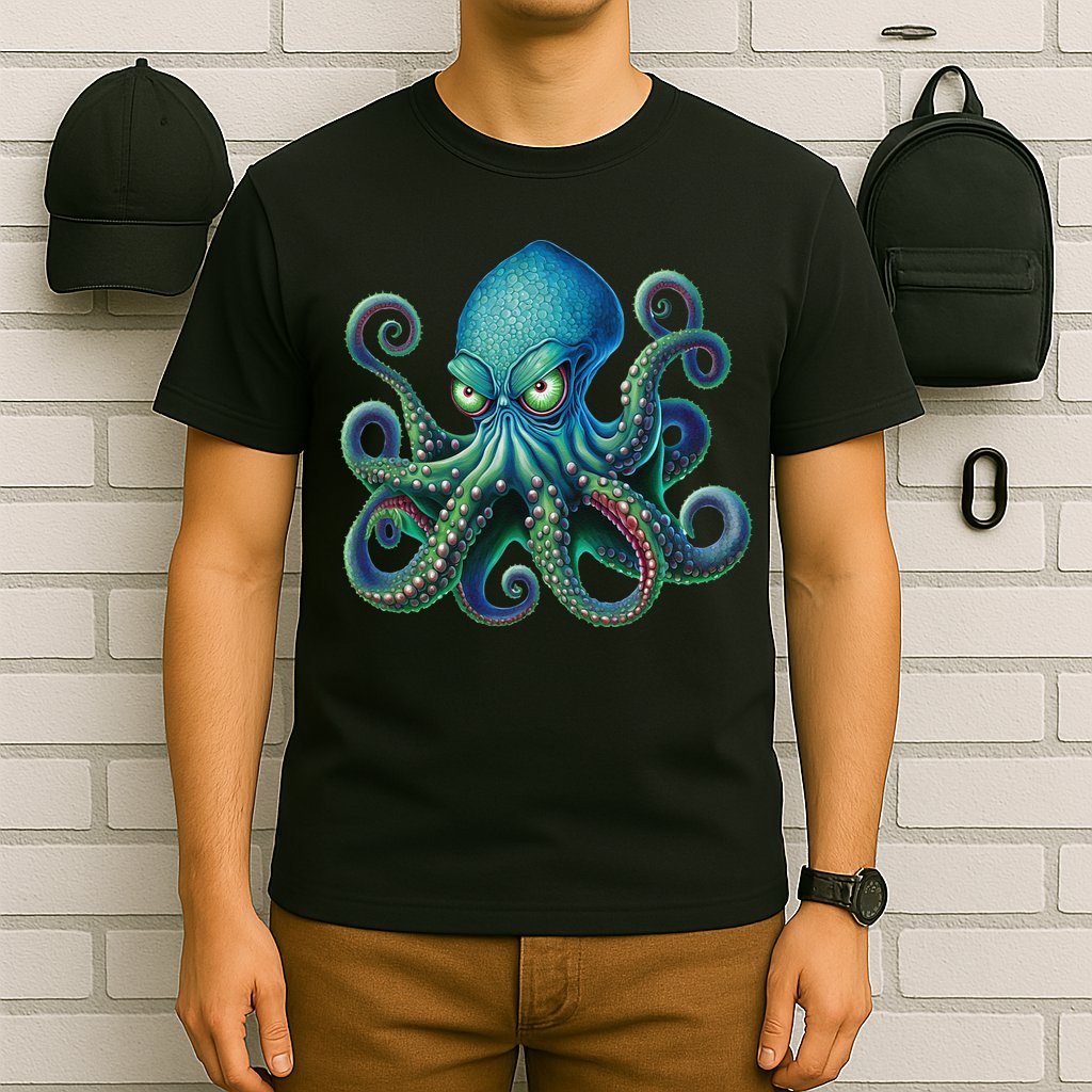 Octopus Fun Cephalopod Sea Creatures Kraken Octopus T-Shirt