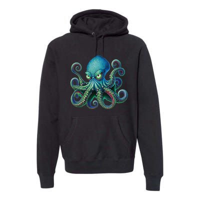 Octopus Fun Cephalopod Sea Creatures Kraken Octopus Premium Hoodie