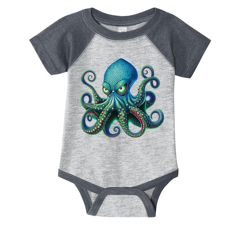 Octopus Fun Cephalopod Sea Creatures Kraken Octopus Infant Baby Jersey Bodysuit