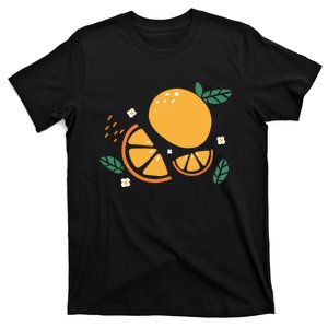 Oranges Fruit Cute Summer Kawaii Food T-Shirt