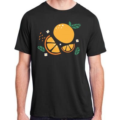 Oranges Fruit Cute Summer Kawaii Food Adult ChromaSoft Performance T-Shirt