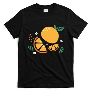 Oranges Fruit Cute Summer Kawaii Food T-Shirt