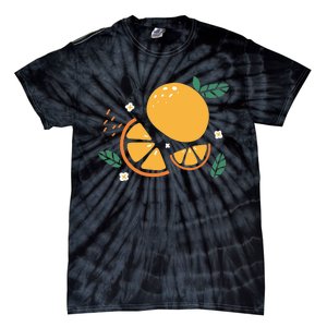 Oranges Fruit Cute Summer Kawaii Food Tie-Dye T-Shirt