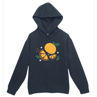 Oranges Fruit Cute Summer Kawaii Food Urban Pullover Hoodie