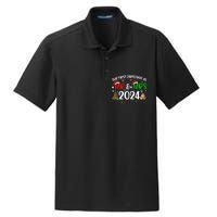 Our First Christmas As Mr & Mrs 2024 Cute Couples Matching Long Sleeve Dry Zone Grid Polo