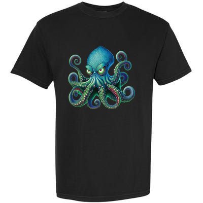 Octopus Fun Cephalopod Sea Creatures Kraken Octopus Garment-Dyed Heavyweight T-Shirt