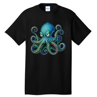 Octopus Fun Cephalopod Sea Creatures Kraken Octopus Tall T-Shirt