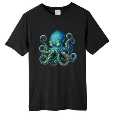 Octopus Fun Cephalopod Sea Creatures Kraken Octopus Tall Fusion ChromaSoft Performance T-Shirt