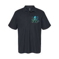 Octopus Fun Cephalopod Sea Creatures Kraken Octopus Softstyle Adult Sport Polo