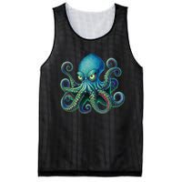 Octopus Fun Cephalopod Sea Creatures Kraken Octopus Mesh Reversible Basketball Jersey Tank