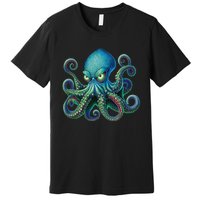 Octopus Fun Cephalopod Sea Creatures Kraken Octopus Premium T-Shirt