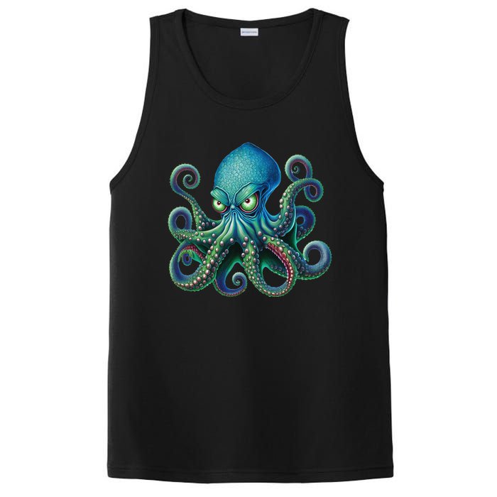 Octopus Fun Cephalopod Sea Creatures Kraken Octopus PosiCharge Competitor Tank