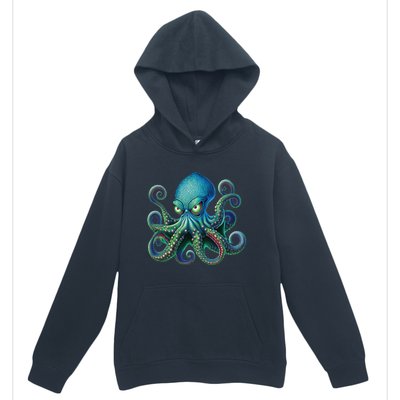 Octopus Fun Cephalopod Sea Creatures Kraken Octopus Urban Pullover Hoodie