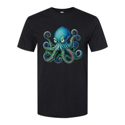 Octopus Fun Cephalopod Sea Creatures Kraken Octopus Softstyle CVC T-Shirt