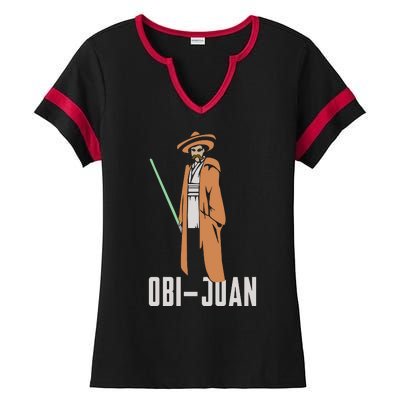 ObiJaun Funny Cinco De Mayo Mexican Movie Nerd Shirt Ladies Halftime Notch Neck Tee