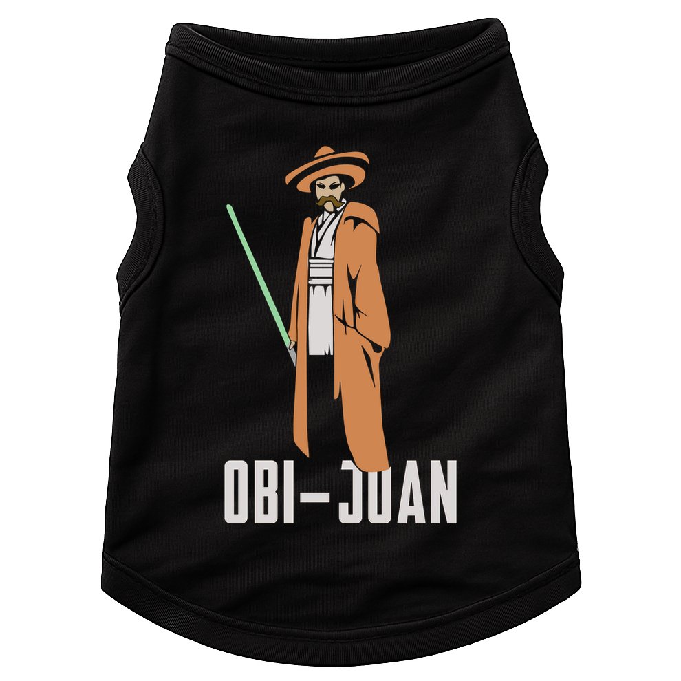 ObiJaun Funny Cinco De Mayo Mexican Movie Nerd Shirt Doggie Tank