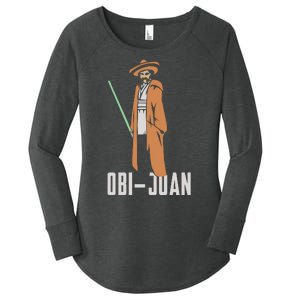 ObiJaun Funny Cinco De Mayo Mexican Movie Nerd Shirt Women's Perfect Tri Tunic Long Sleeve Shirt