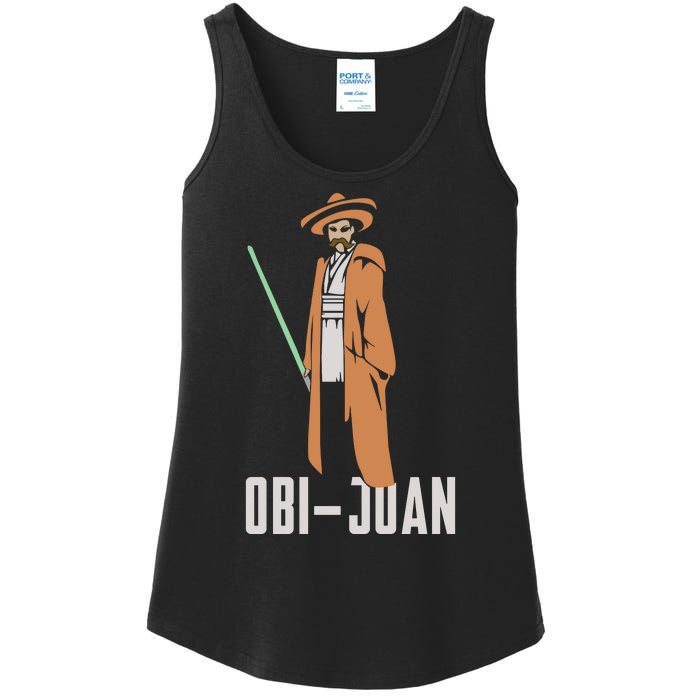 ObiJaun Funny Cinco De Mayo Mexican Movie Nerd Shirt Ladies Essential Tank