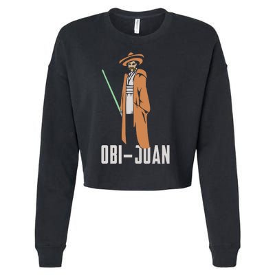 ObiJaun Funny Cinco De Mayo Mexican Movie Nerd Shirt Cropped Pullover Crew