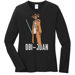 ObiJaun Funny Cinco De Mayo Mexican Movie Nerd Shirt Ladies Long Sleeve Shirt