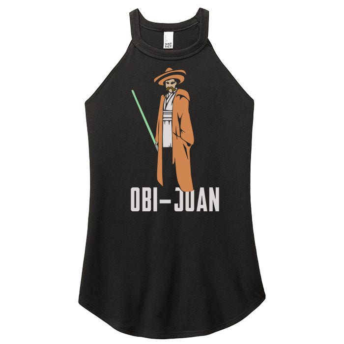 ObiJaun Funny Cinco De Mayo Mexican Movie Nerd Shirt Women's Perfect Tri Rocker Tank