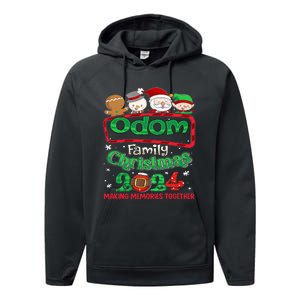 Odom Family Christmas 2024 Making Memories Together Performance Fleece Hoodie