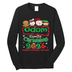 Odom Family Christmas 2024 Making Memories Together Long Sleeve Shirt