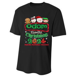 Odom Family Christmas 2024 Making Memories Together Performance Sprint T-Shirt