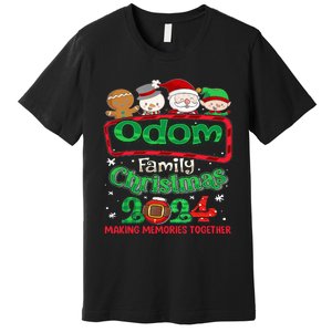 Odom Family Christmas 2024 Making Memories Together Premium T-Shirt