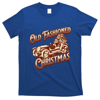Old Fashioned Christmas Santa Claus Sleigh Festive Antique Gift T-Shirt