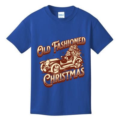 Old Fashioned Christmas Santa Claus Sleigh Festive Antique Gift Kids T-Shirt