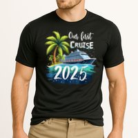 Our First Cruise 2025 Together Family Trip Matching Couples Cooling Performance Crew T-Shirt