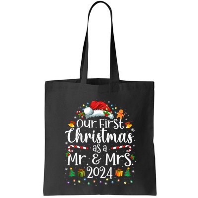 Our First Christmas As Mr And Mrs 2024 Matching Couples Bag