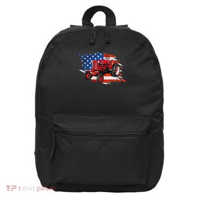 Old Farmall Cub Tractor 16 in Basic Backpack