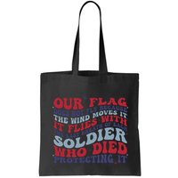 Our Flag Does Not Fly Because The Wind Moves It Bag