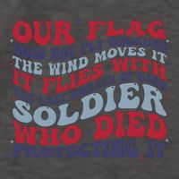 Our Flag Does Not Fly Because The Wind Moves It Vector Backpack