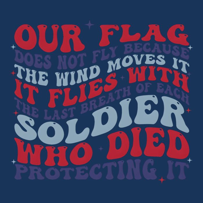 Our Flag Does Not Fly Because The Wind Moves It Infant Baby Jersey Bodysuit
