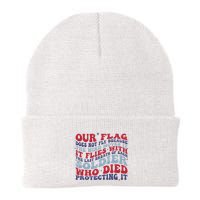 Our Flag Does Not Fly Because The Wind Moves It Beanie