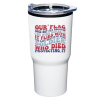 Our Flag Does Not Fly Because The Wind Moves It Tumbler