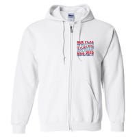 Our Flag Does Not Fly Because The Wind Moves It Full Zip Hoodie