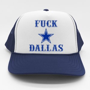 Official Fuck Dallas Western Style Design Trucker Hat