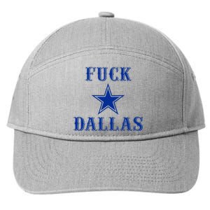 Official Fuck Dallas Western Style Design 7-Panel Snapback Hat