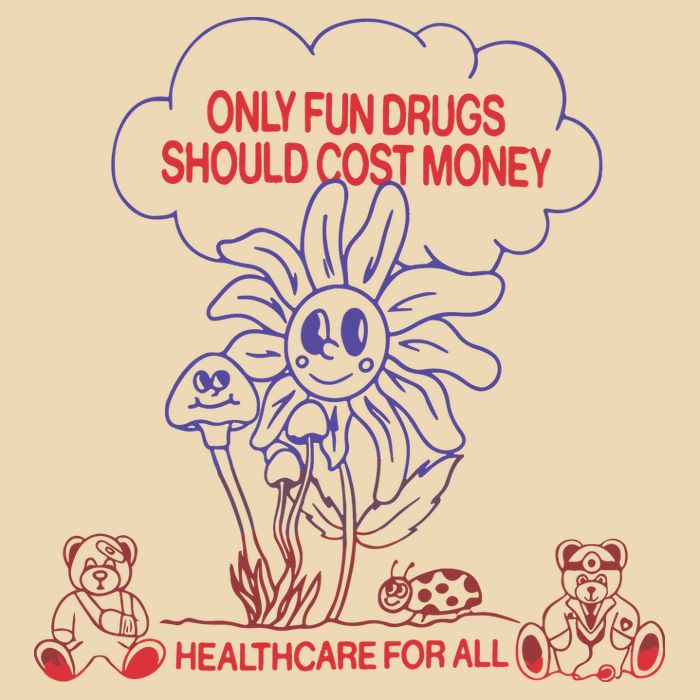 Only Fun Drugs Should Cost Money Drawstring Bag