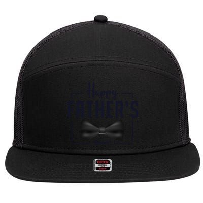 Original Father Day Essential 7 Panel Mesh Trucker Snapback Hat