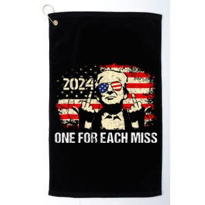 One For Each Miss Trump Vote Trump 2024 Platinum Collection Golf Towel