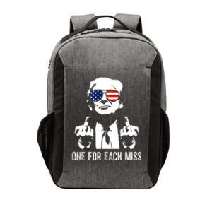 One For Each Miss Donald Trump Middle Finger Usa Funny Vector Backpack