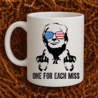One For Each Miss Donald Trump Middle Finger Usa Funny Mug