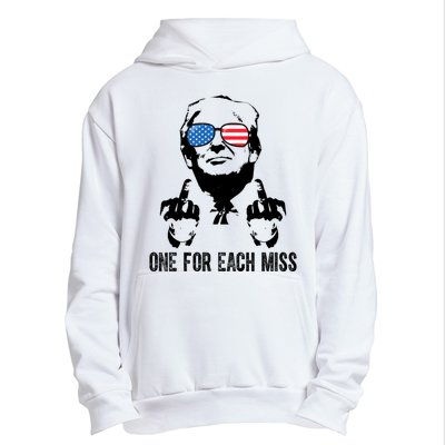 One For Each Miss Donald Trump Middle Finger Usa Funny Urban Pullover Hoodie