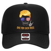 One For Each Miss Funny Trump Halloween High Crown Mesh Back Trucker Hat