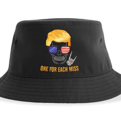 One For Each Miss Funny Trump Halloween Sustainable Bucket Hat